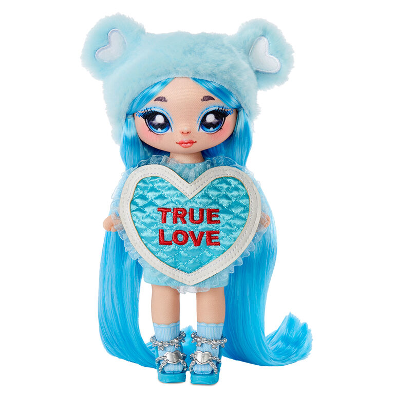 a Na Na Surprise Lily Sarang - Blue Teddy Bear-Inpired 7.5" Fashion Doll