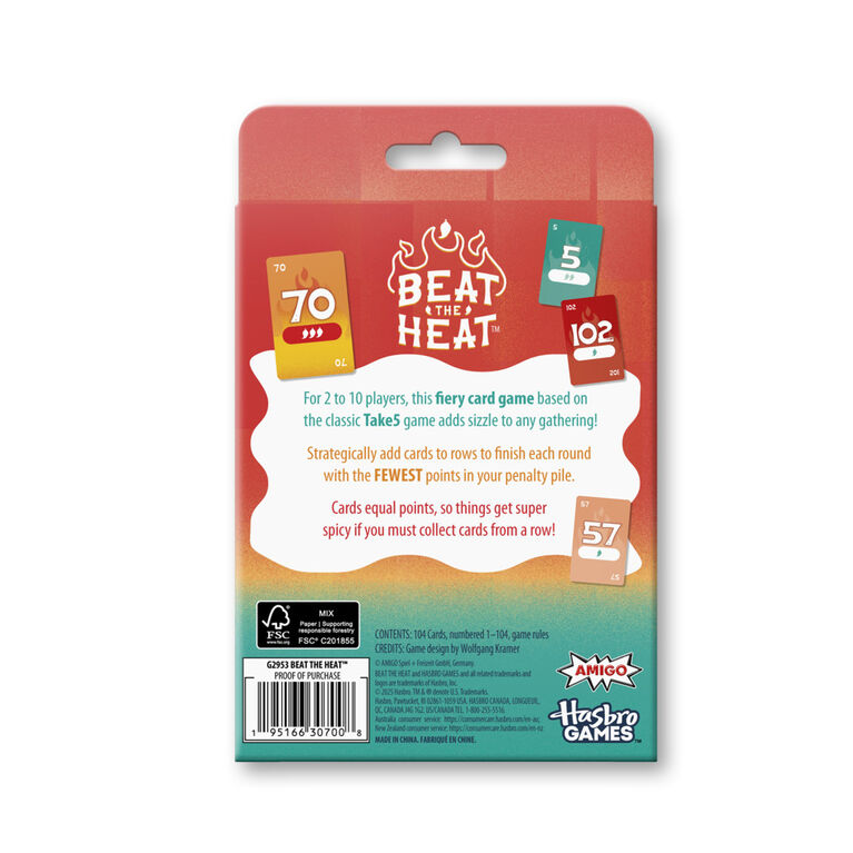 Beat the Heat Card Game - English Edition