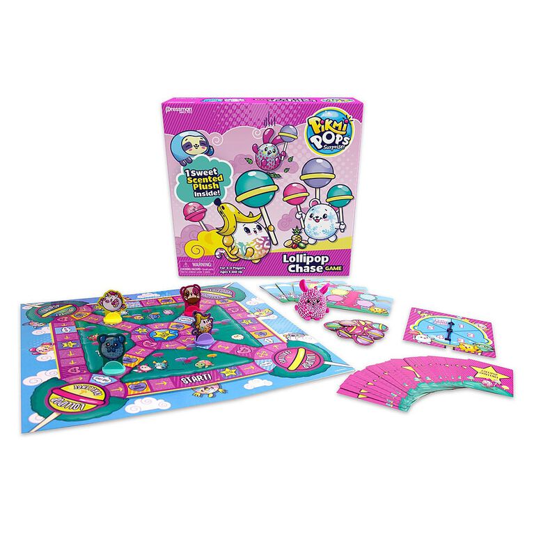 Pressman Toys: Pikmi Pops Lollipop Chase Game - English ...