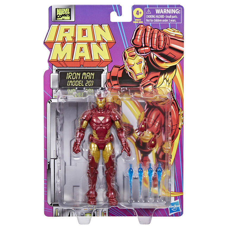 Marvel Legends Series Iron Man (Model 20) Comics Action Figure