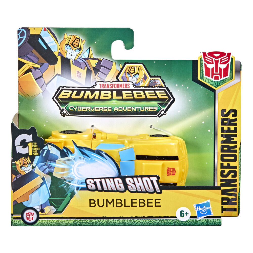 1 Step Changer Bumblebee Transformers Cyberverse Hasbro Ages 6 for sale online 