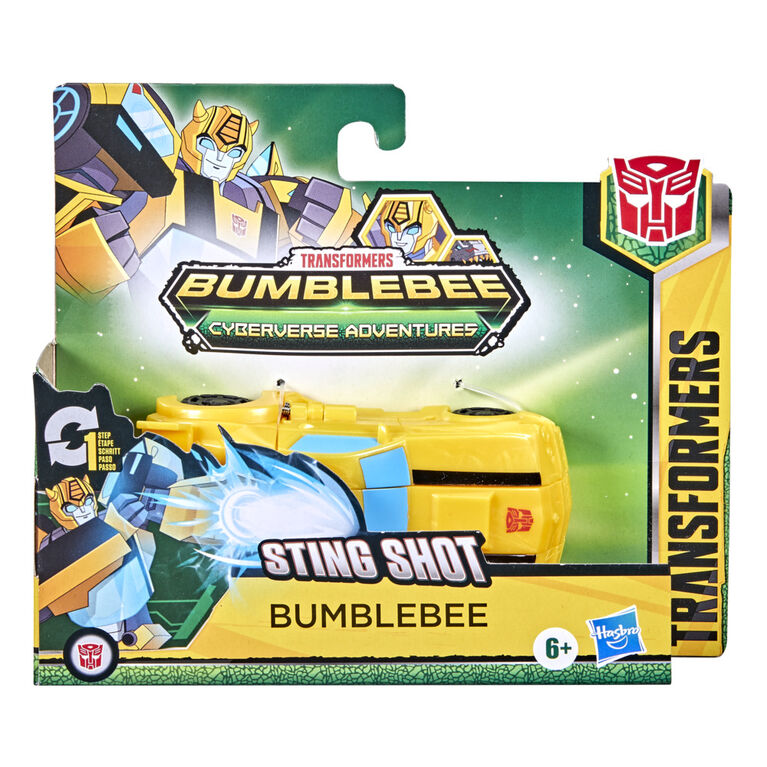 Transformers Cyberverse Action Attackers - Figurine Bumblebee à conversion 1 étape