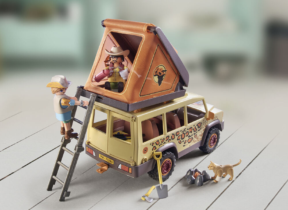 Playmobil - WILTOPIA - Cross-Country Vehicle with Lions