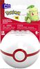 MEGA Pokemon Chikorita building set with 19 pieces and Poke Ball