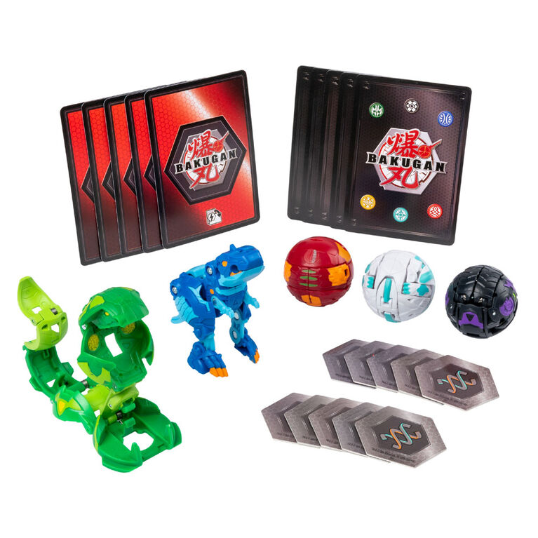 Bakugan, Battle Pack 5-Pack, Ventus Fangzor and Aquos Trox