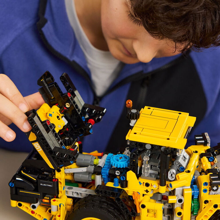 LEGO Technic Volvo L120 Electric Wheel Loader Construction Toy for Kids 9+ - 42209