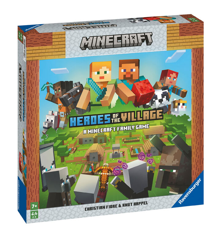 Minecraft : Heroes of the Village Un jeu familial coopératif