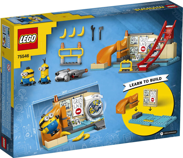 LEGO Minions Les Minions dans le laboratoire de Gru 75546 (87 pièces)