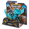 Monster Jam, Official Scoopz Dirt Squad Scooper Monster Truck with Moving Parts, 1:64 Scale Die-Cast Vehicle