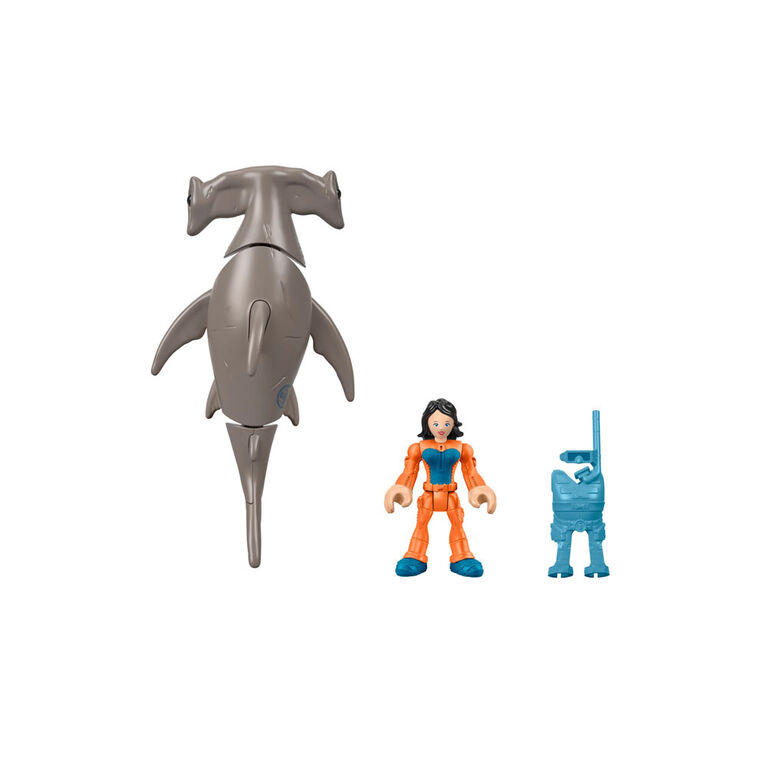 Imaginext - Requin-marteau et plongeur