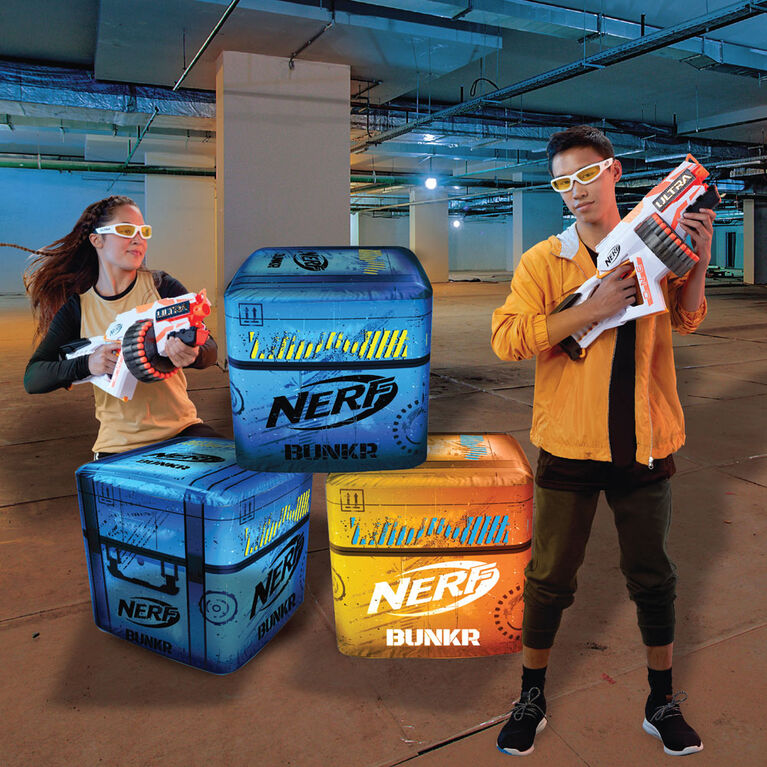 NERF BUNKR Go Battle Set