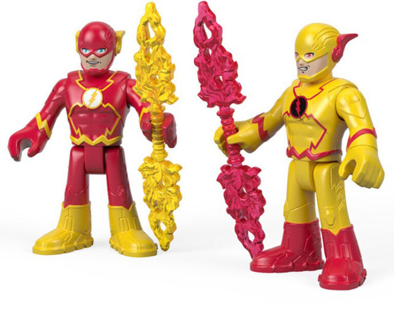 Fisher-Price Imaginext DC Super Friends Flash & Reverse Flash - English Edition