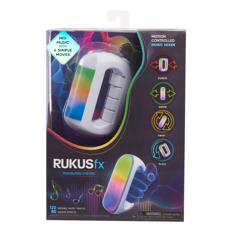 RUKUSfx Motion-Controlled Music Mixer