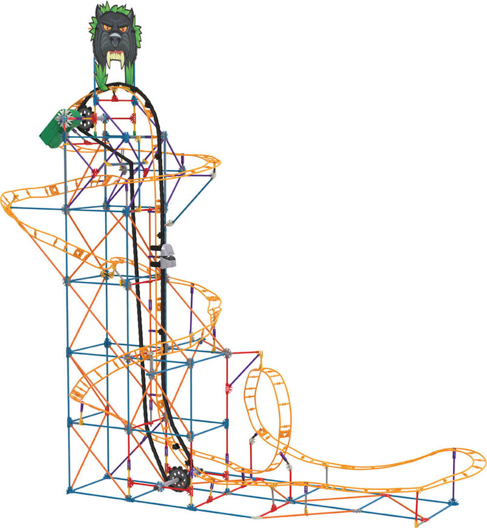 roller coaster building set