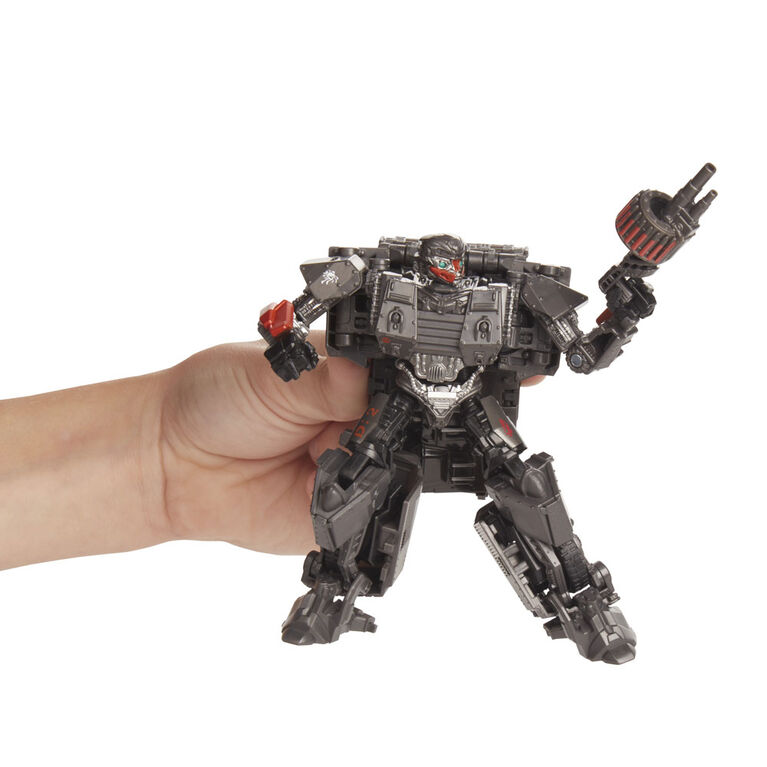Jouets Transformers Studio Series 50, figurine Autobot Hot Rod WWII du film Transformers: Le dernier chevalier, classe Deluxe, 11 cm