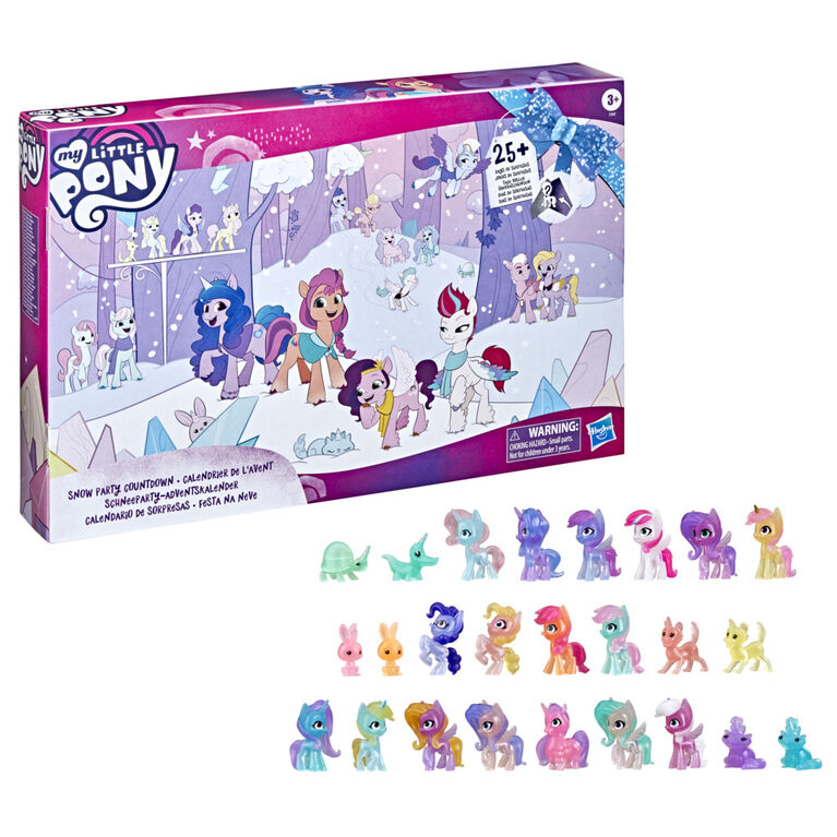 My Little Pony: A New Generation Movie Snow Party Countdown Advent Calendar Toy