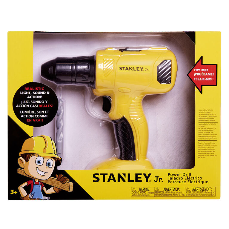 Stanley Jr., perceuse électrique.