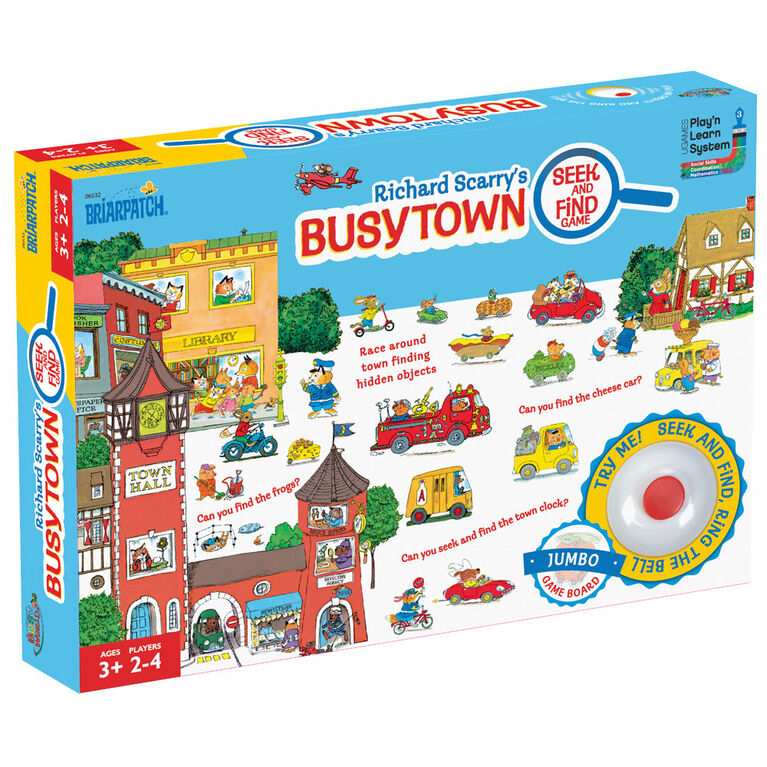 Richard Scarry Busytown Seek&Find Game - English Edition