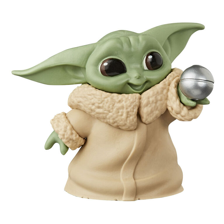 Star Wars The Bounty Collection The Child, figurine de 5,5 cm à collectionner, " bébé Yoda " jouant avec une balle