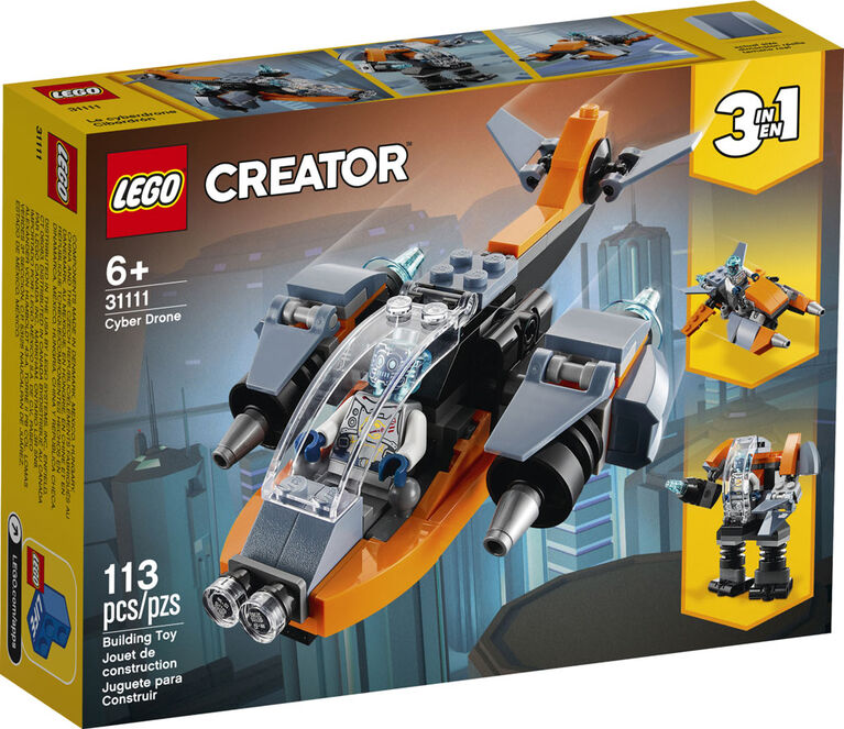 LEGO Creator Le cyber drone 31111 (113 pièces)