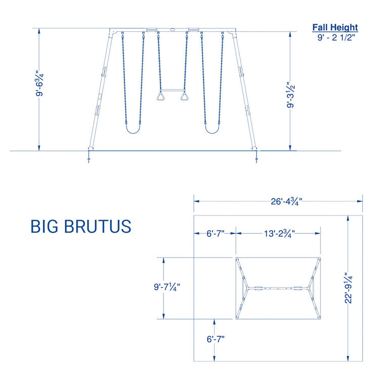 Brutus, Big - Metal "B" Kit