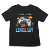 Level Up Short Sleeve Tee - Black - 4T