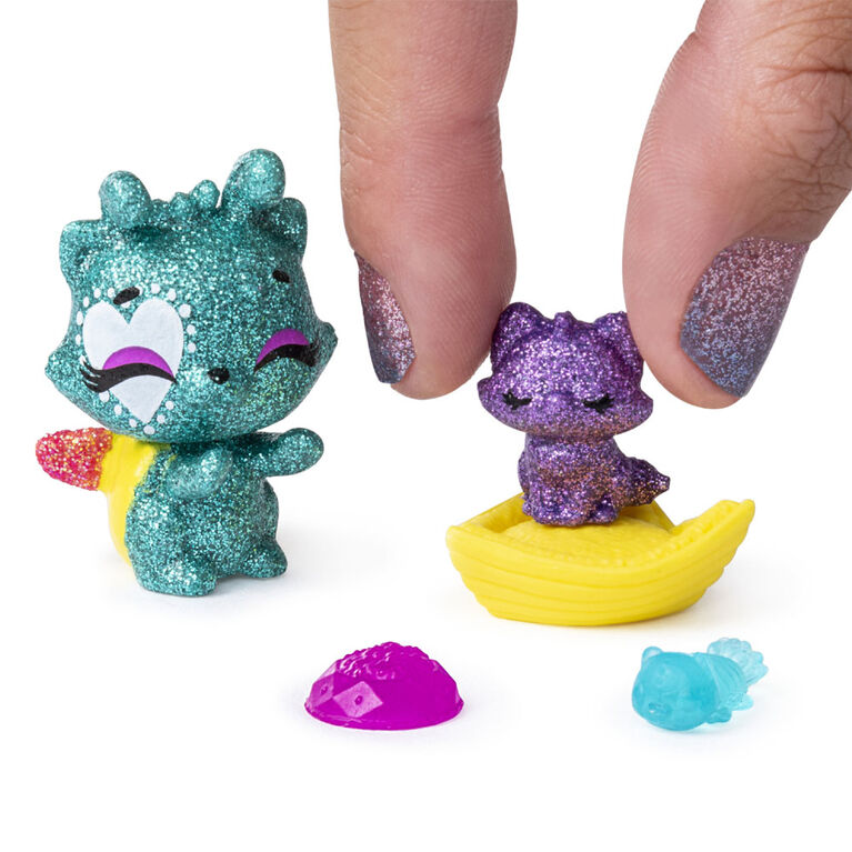 Hatchimals CollEGGtibles, Coffret Multi animalerie Pet Obsessed avec 3 CollEGGtibles, 3 animaux de compagnie et accessoires (les styles peuvent varier)