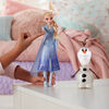 Disney Frozen Talk and Glow Olaf and Elsa Dolls