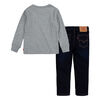 Levis Pants Set - Grey Heather - Size 3T