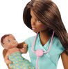 Barbie - Coffret de jeu Barbie Pédiatre.