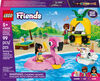 LEGO Friends Unicorn & Flamingo Pool Party Pretend Play Building Toy for Girls & Boys, 5+ - 42658