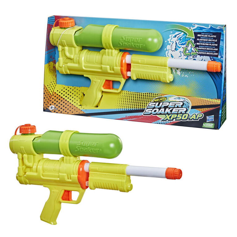 Nerf Super Soaker XP50-AP Water Blaster Air-Pressurized Continuous Water Blast