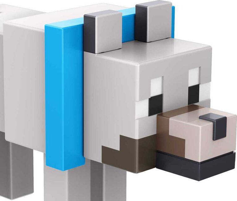 Minecraft Wolf Figure