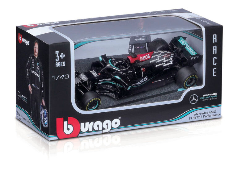 1:43 Formula 1 Diecast Vehicles - Mercedes AMG F-1 W12