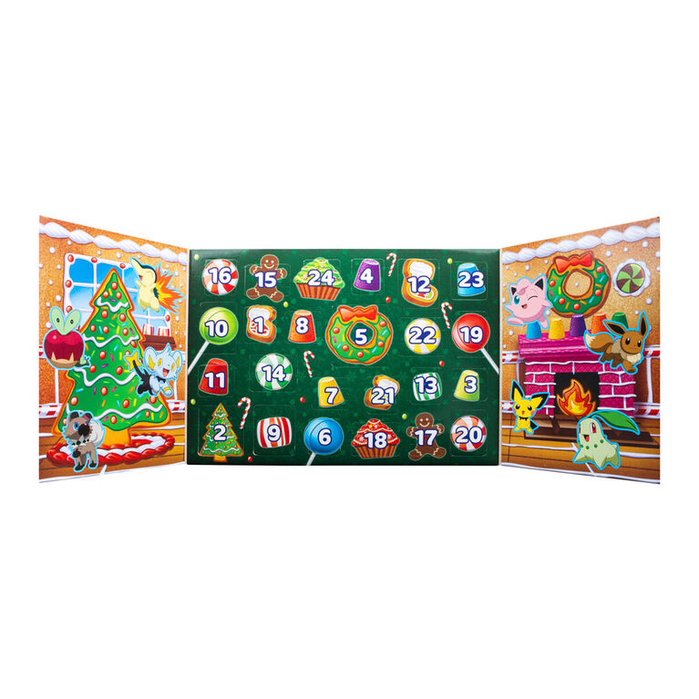 Calendrier des Fêtes Pokémon 2023, paquet de 24