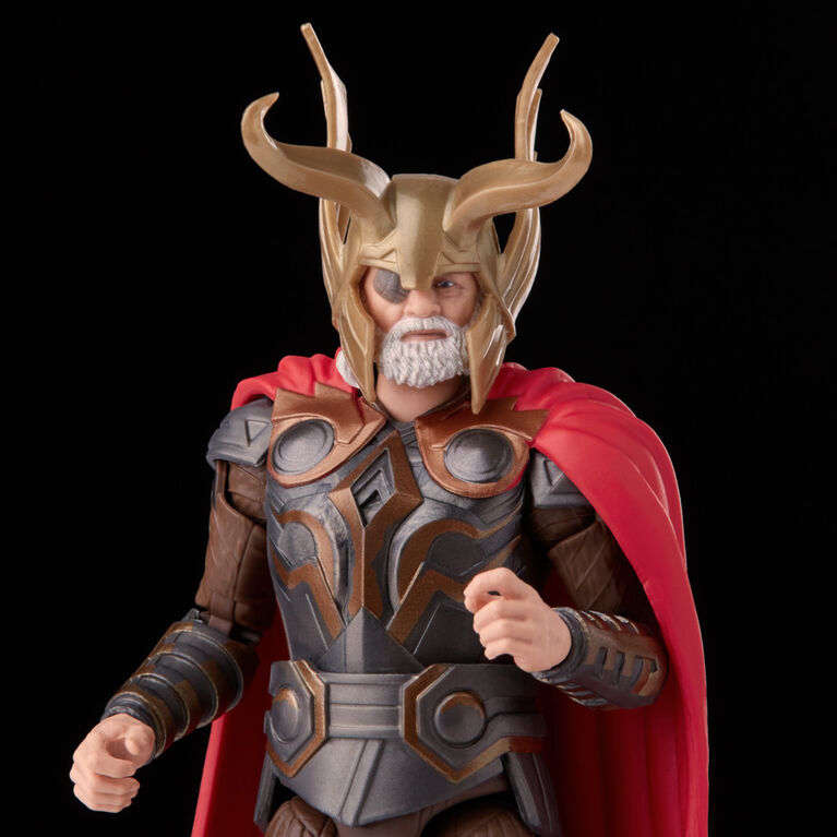 Hasbro Marvel Legends Series 6-inch Scale Action Figure Toy Odin, Infinity Saga character