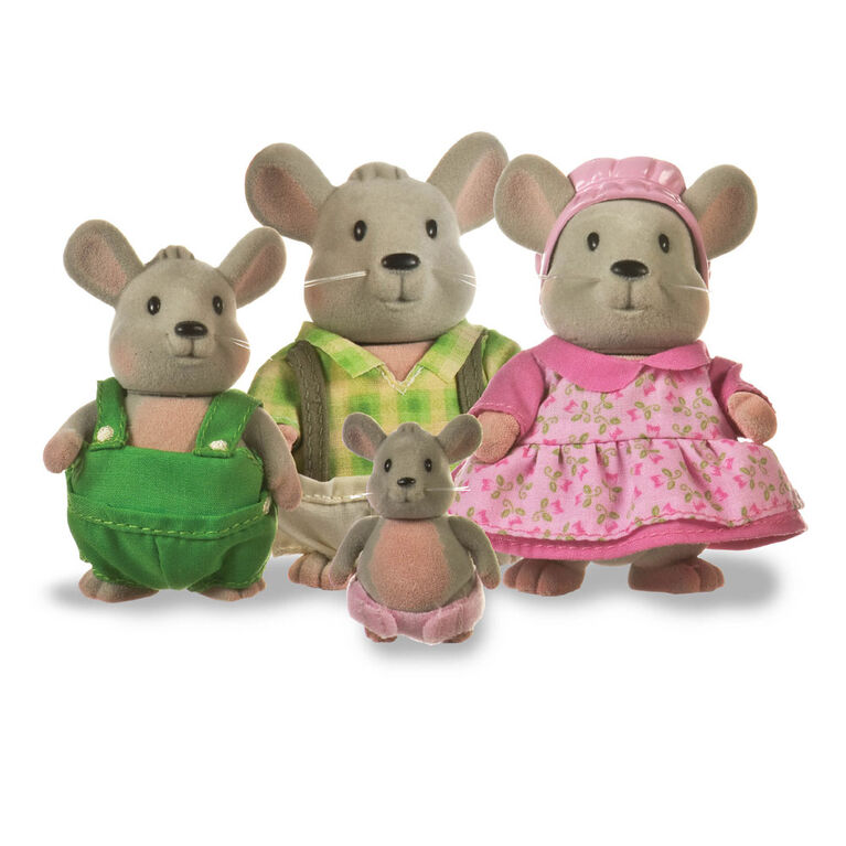 Handydandy Souris, Li'l Woodzeez, Ensemble de petites figurines de souris