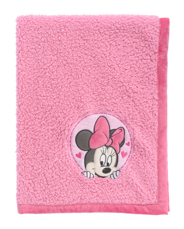 Disney Baby Couverture Reversible Pour Bebe Minnie Mouse Toys R Us Canada