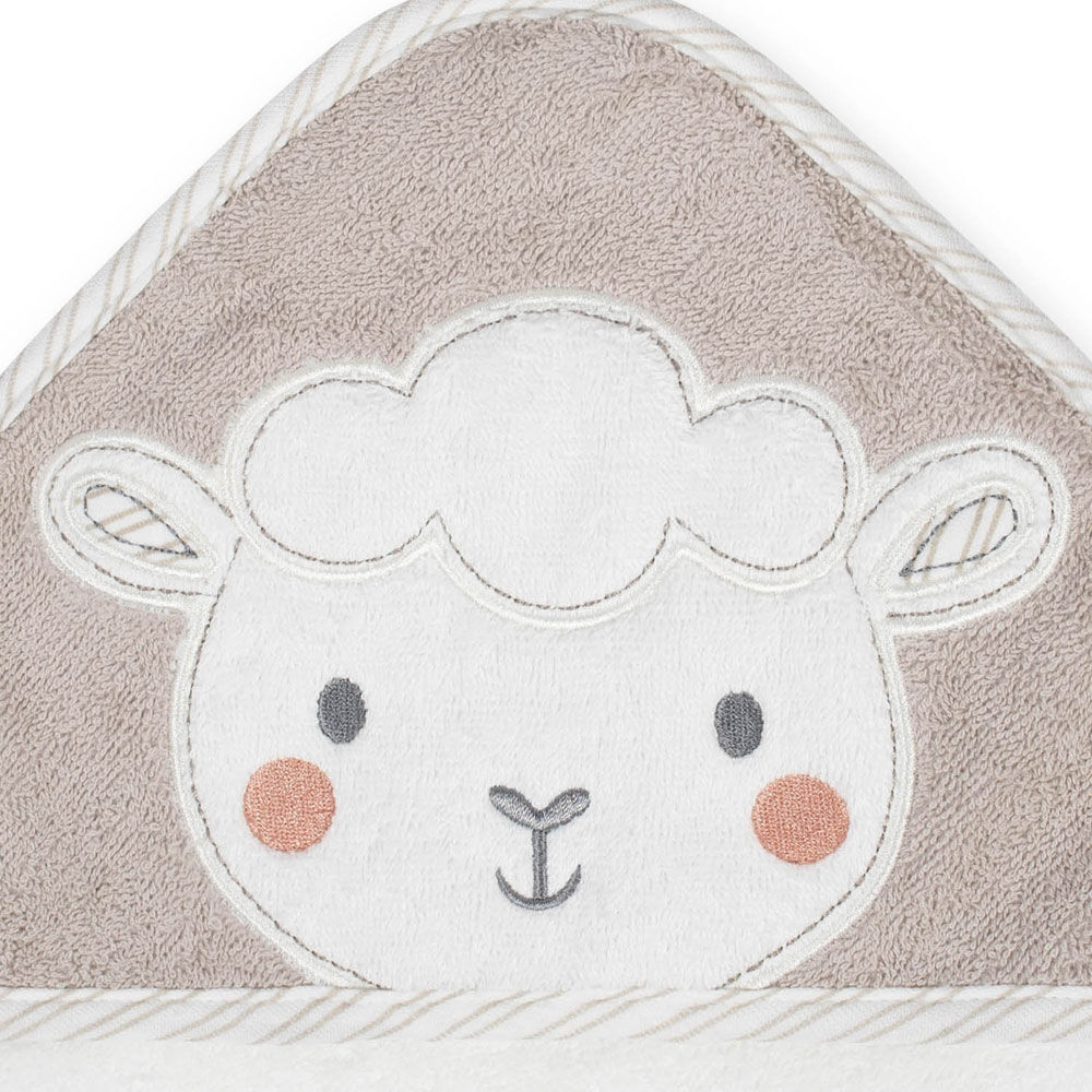 Koala Baby 2-Pack Woven Hooded Towel, Little Lamb