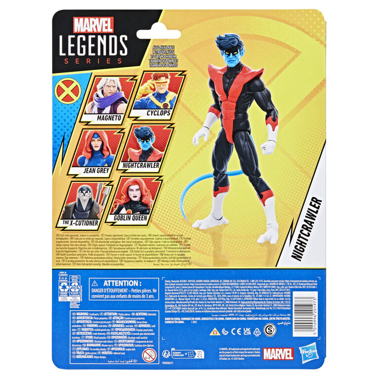 Marvel Legends Series Nightcrawler X-Men '97 6 Inch Action Figure