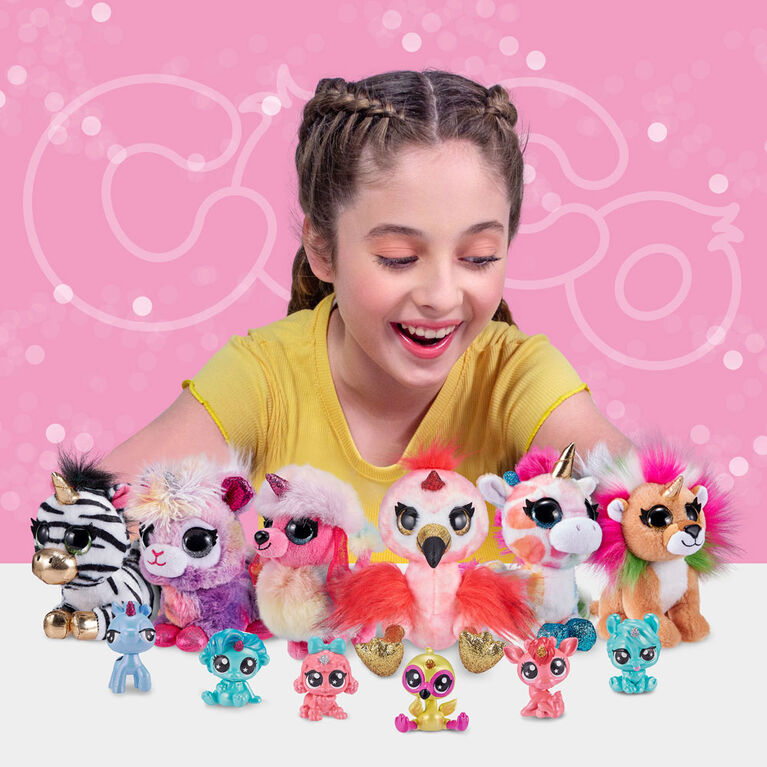 Jouets en peluche Fantaisie série 1 de COCO Surprise avec une