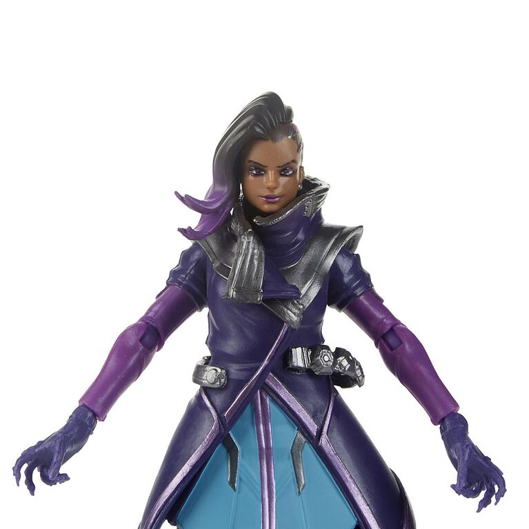 Overwatch Ultimates Series - Figurine articulée de collection Sombra de 15 cm.