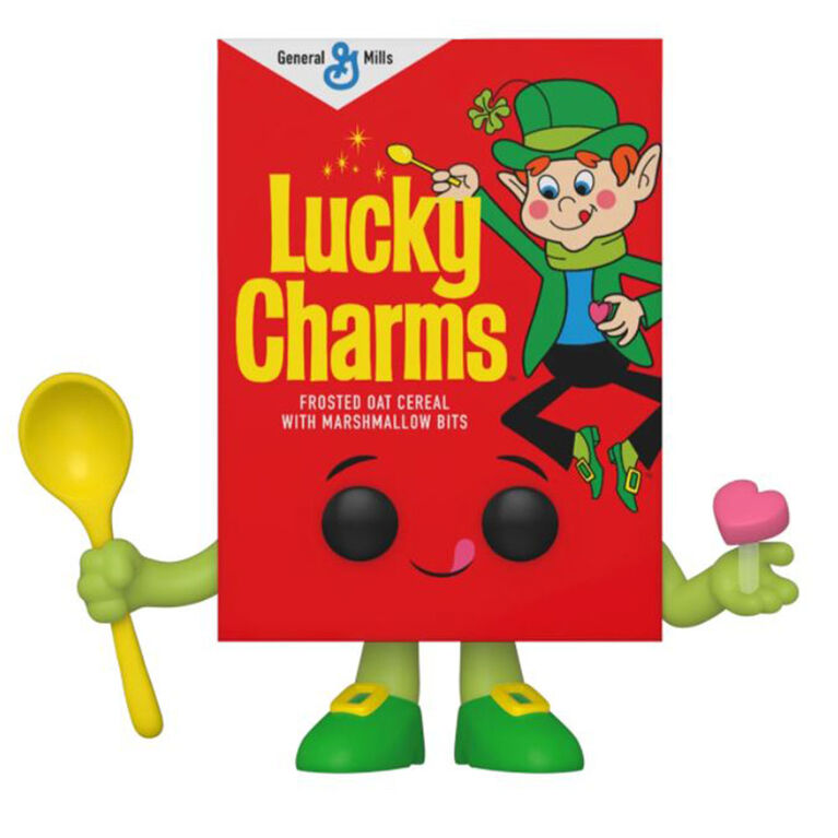 Figurine en Vinyle Lucky Charms Cereal Box par Funko POP! - Notre exclusivité