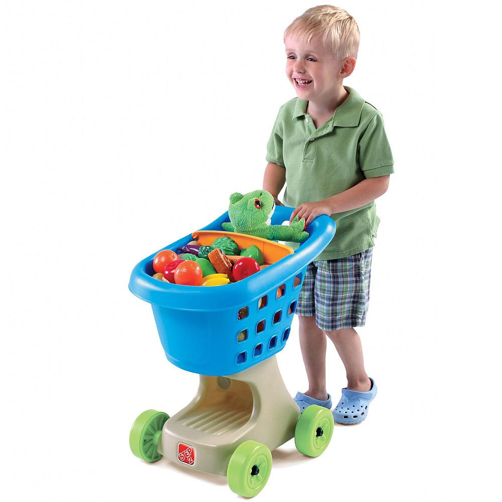 step2 little helper's shopping cart and shopping set