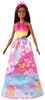 Barbie Dreamtopia Dress Up Doll Gift Set, approx. 12-inch, Brunette with 3 Fashions