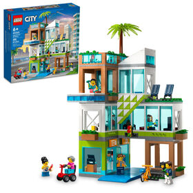 LEGO City Les immeubles d'appartements 60365 Ensemble de jeu de construction (688 pièces)