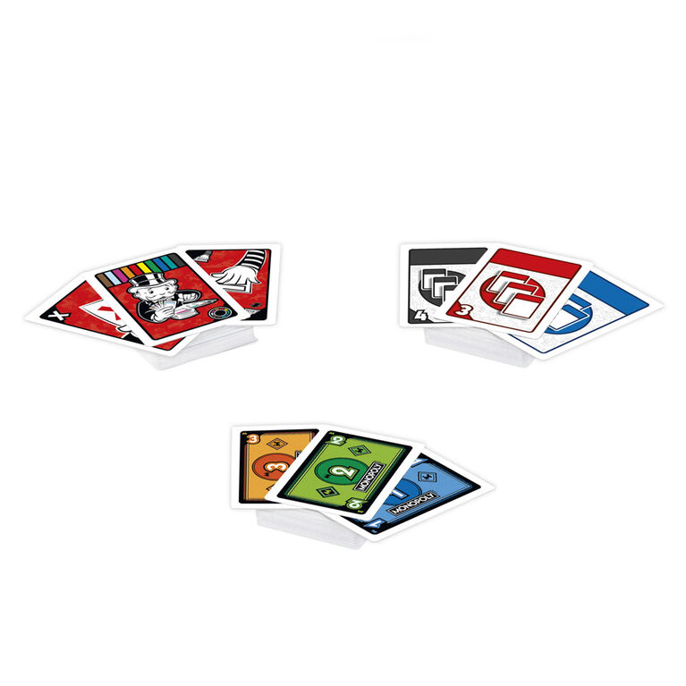 Monopoly Bid Game, Quick-Playing Card Game