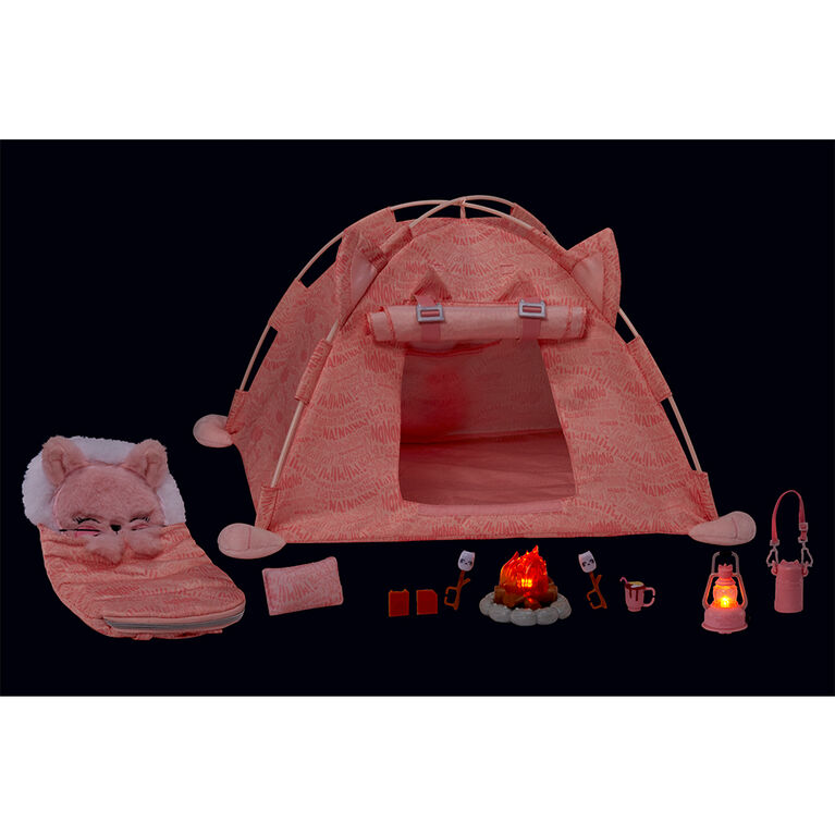 Na Na Na Surprise Kitty-Cat Campground Tent Playset