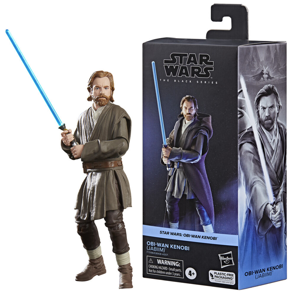 Star Wars The Black Series Obi-Wan Kenobi (Hidden Refuge), Star Wars: Obi-Wan Kenobi 6-Inch Action Figures