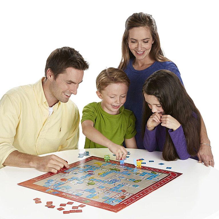 Hasbro Gaming - Jeu Scrabble Junior - Édition anglaise - les motifs peuvent varier